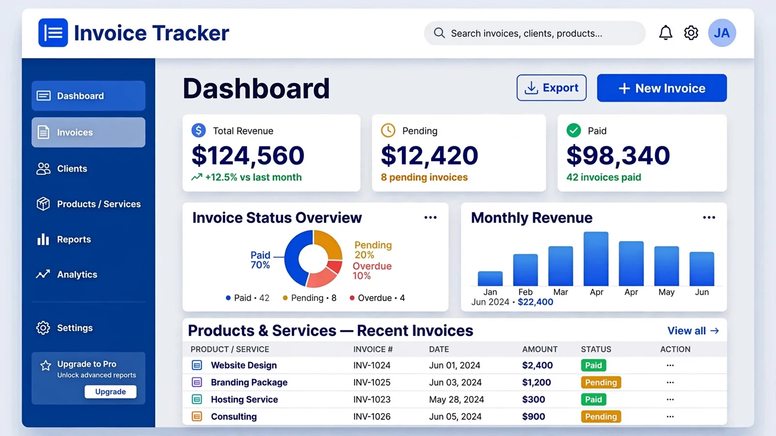 Invoice Tracker